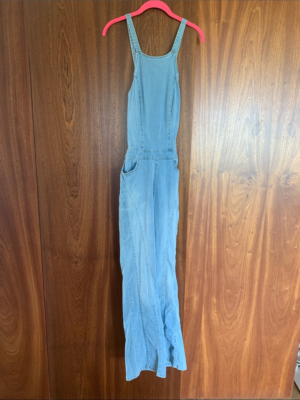 Miss Sixty Light Blue Denim Jumpsuit Overalls